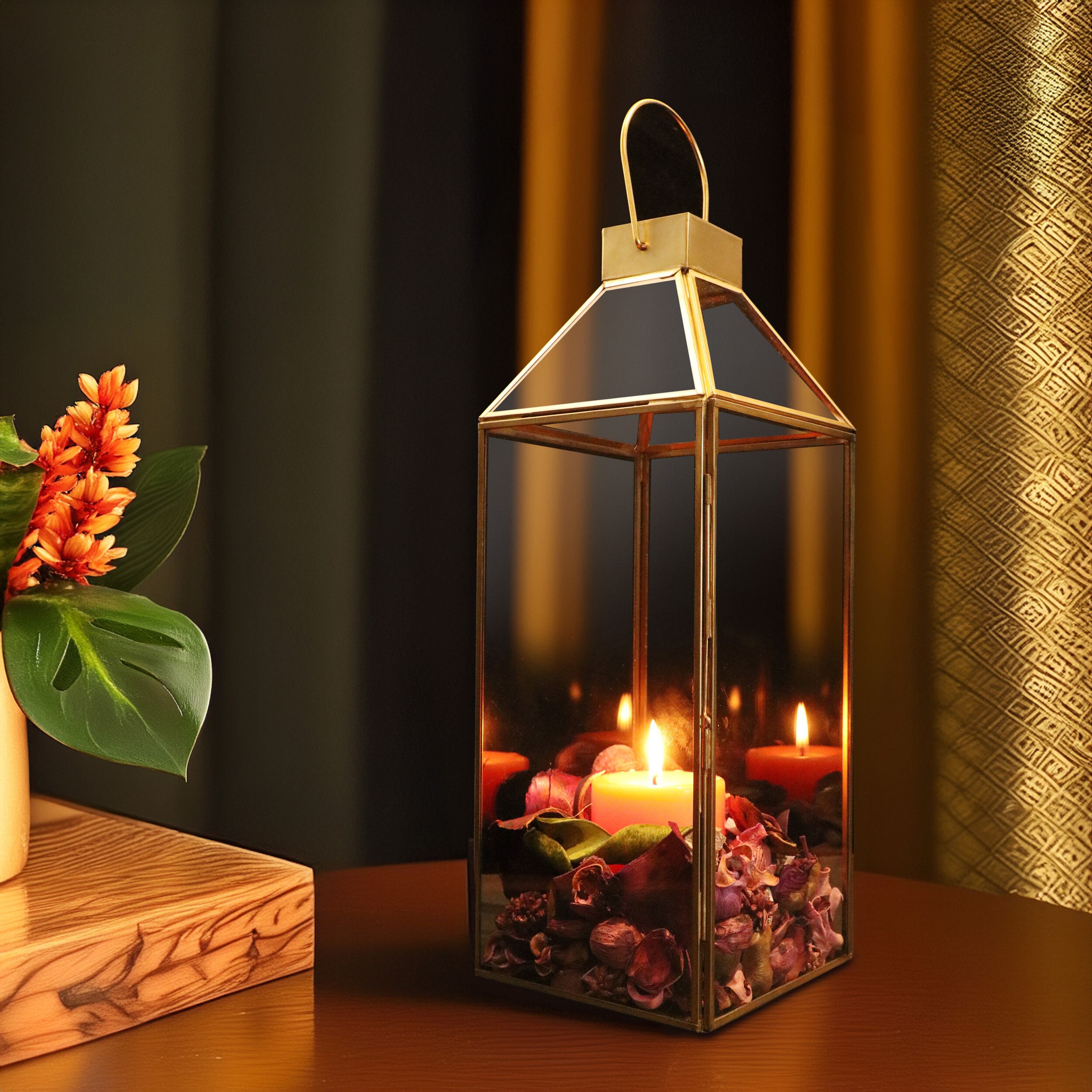 Scandinaviano Gold Lantern Light Scandinaviano Gold Lantern Light