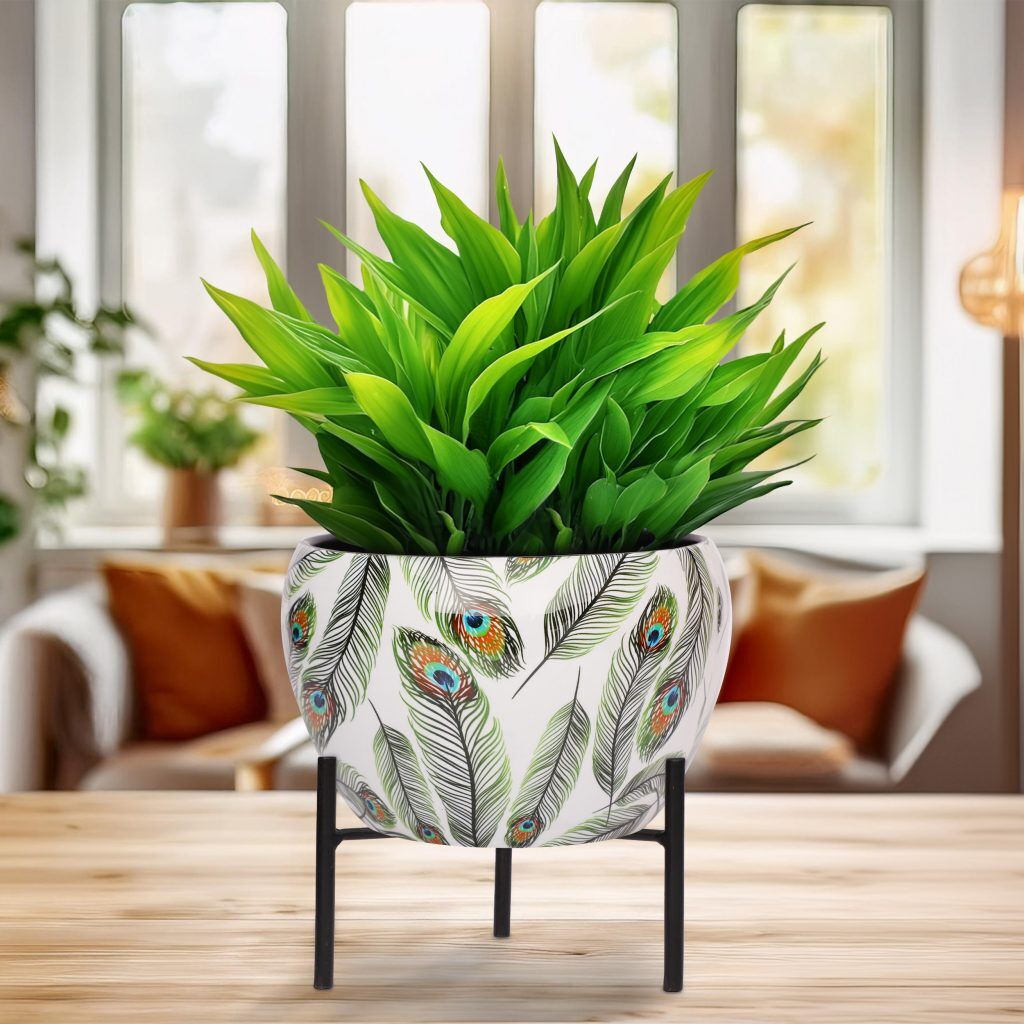 Printed Flower Pot